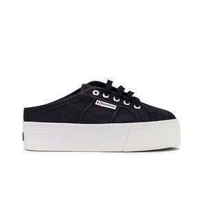 Superga 2284 COTW Sneaker in Black & White Size 38